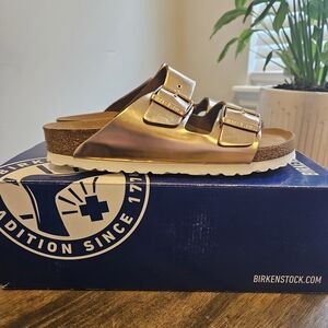 Birkenstock Metallic Sandals